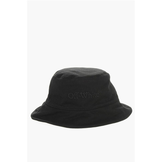 Denim Bucket Hat with Tone on Tone Logo