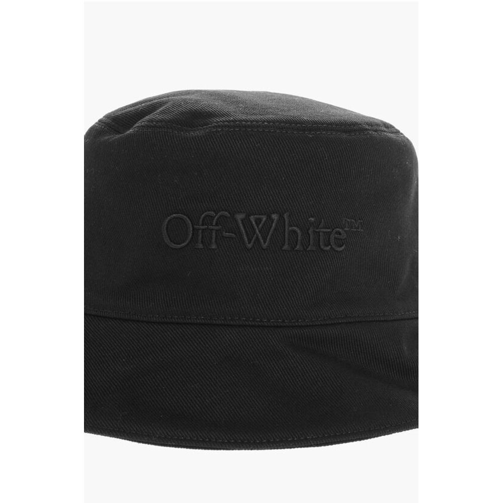 Denim Bucket Hat with Tone on Tone Logo