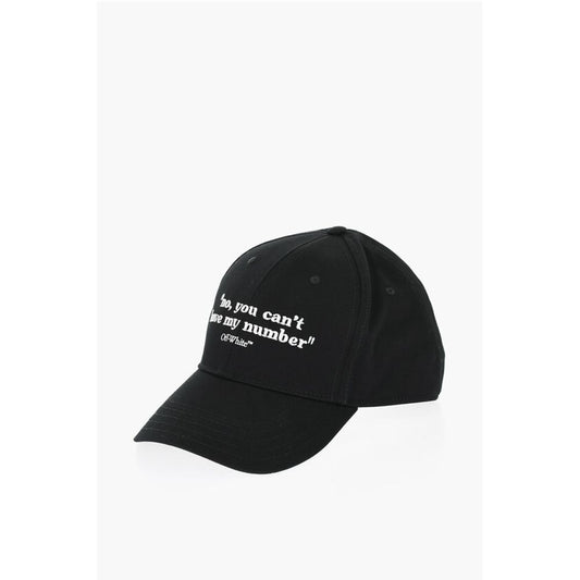 Cotton QUOTES Cap with Embroidery
