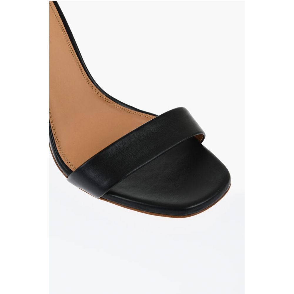Leather JUG Sandals Wedge 9 cm