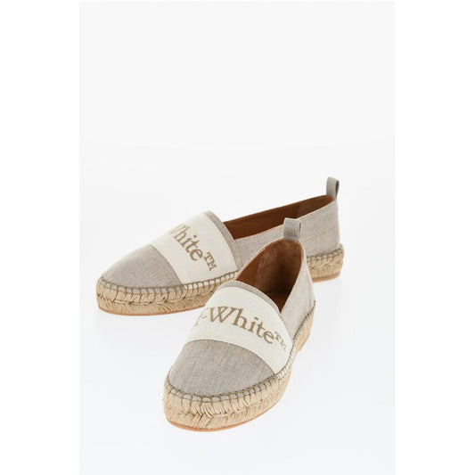 Linen BOOKISH Slip-On Espadrillas