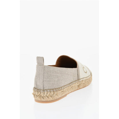 Linen BOOKISH Slip-On Espadrillas