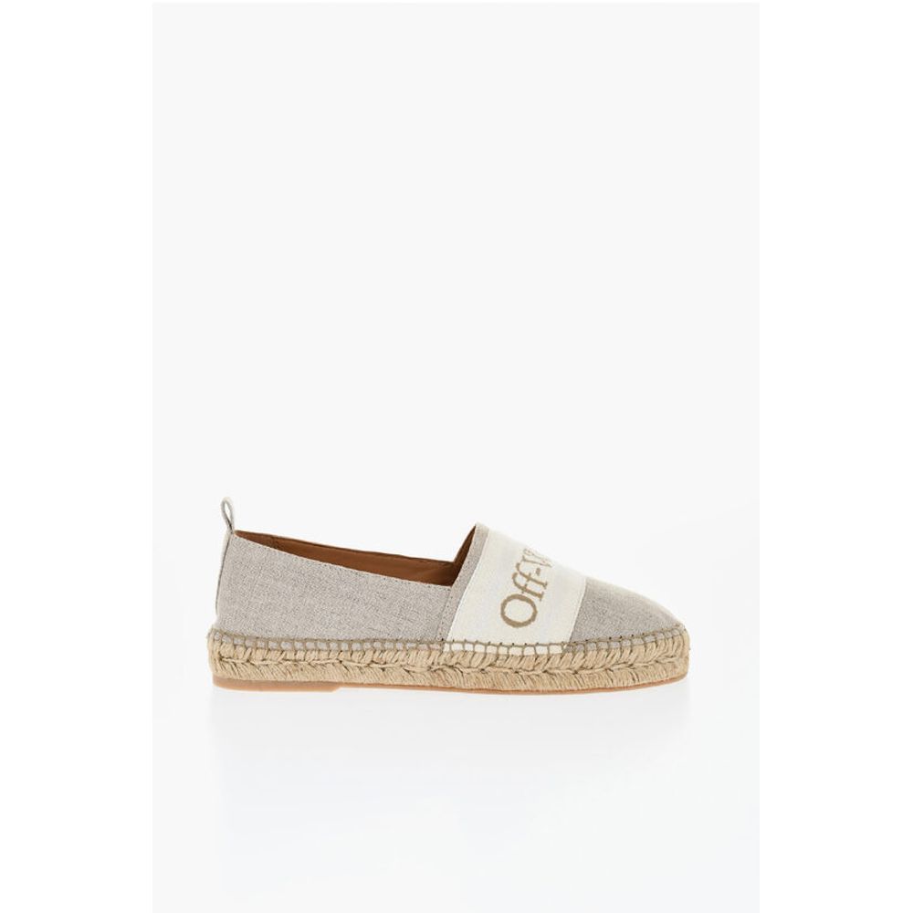 Linen BOOKISH Slip-On Espadrillas