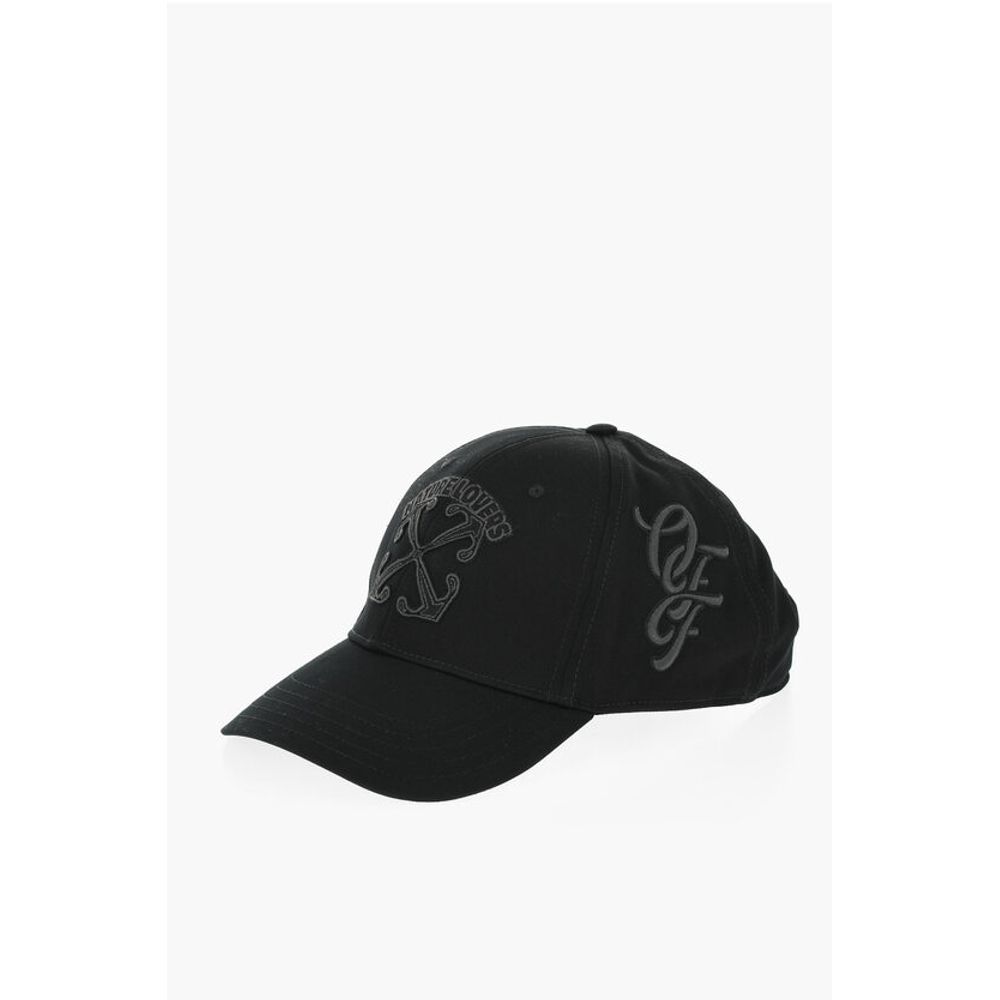 Solid Color Cap with Embossed Details
