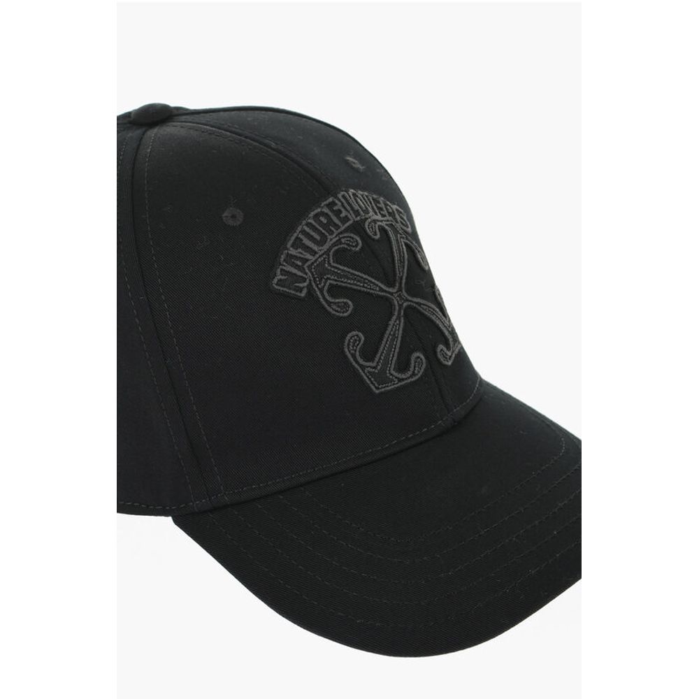 Solid Color Cap with Embossed Details