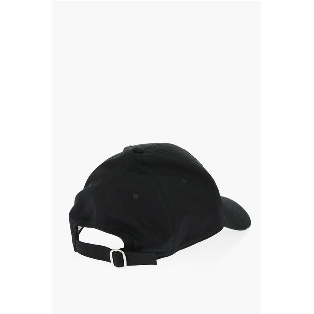Solid Color Cap with Embossed Details