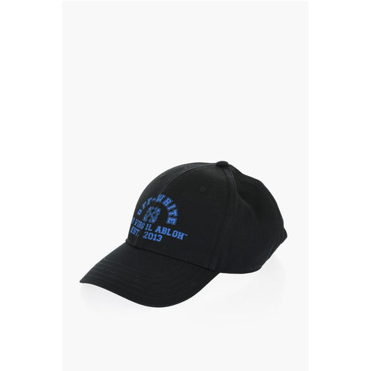 Solid Color Cap with Contrasting Logo