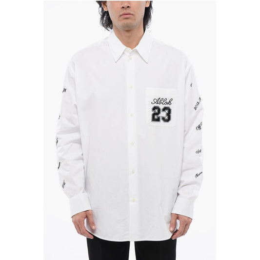 Oversize Fit 23 Embroidered Shirt