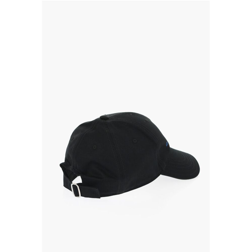 Solid Color Cap with Contrasting Logo