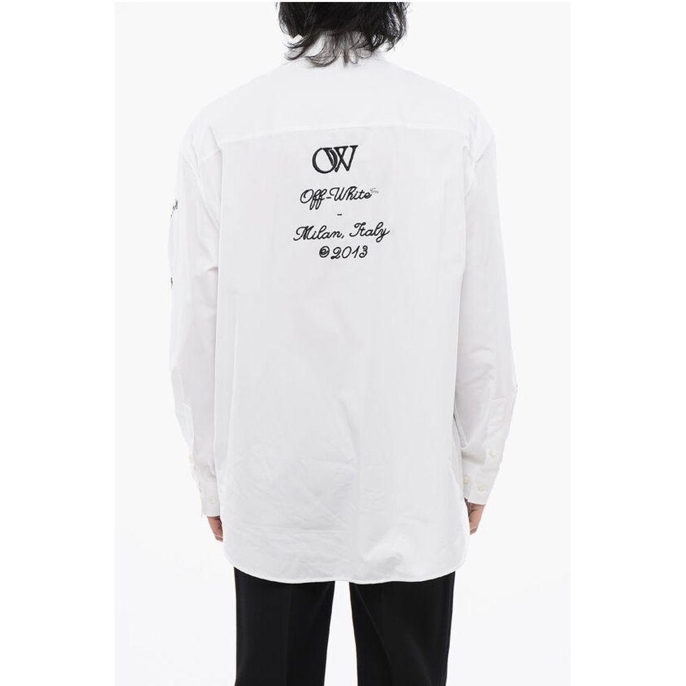 Oversize Fit 23 Embroidered Shirt