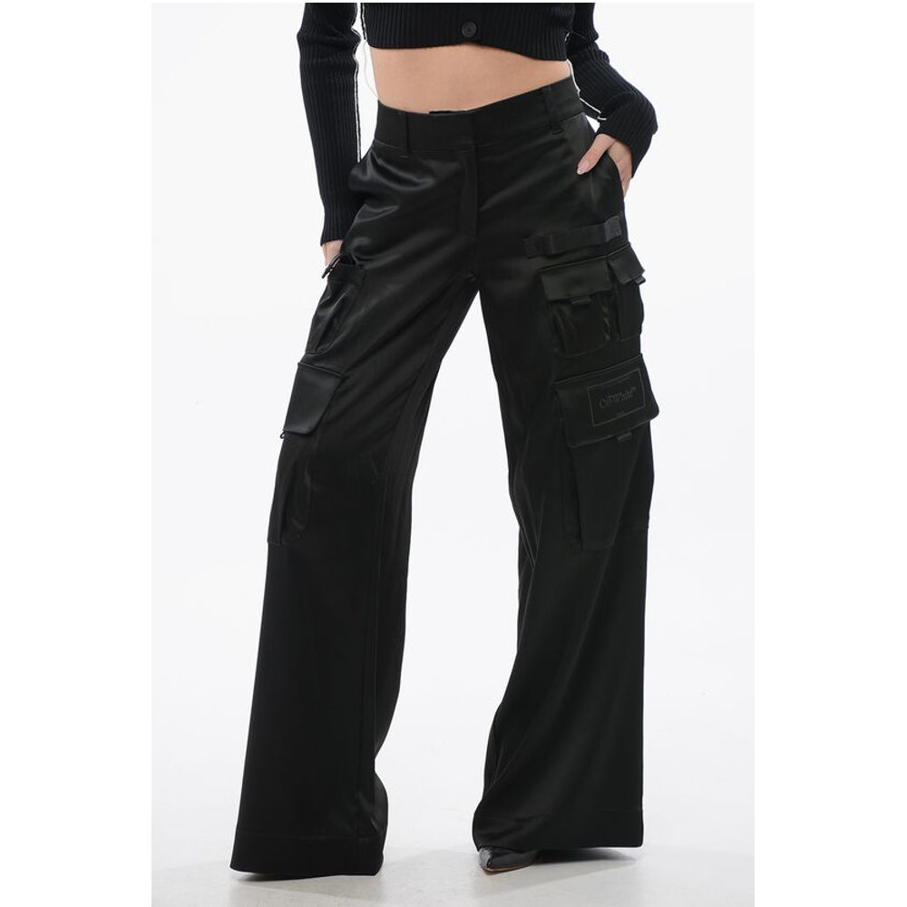 Satin TOYBOX Cargo Pants