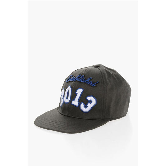 Embroidered Cotton Twill Cap