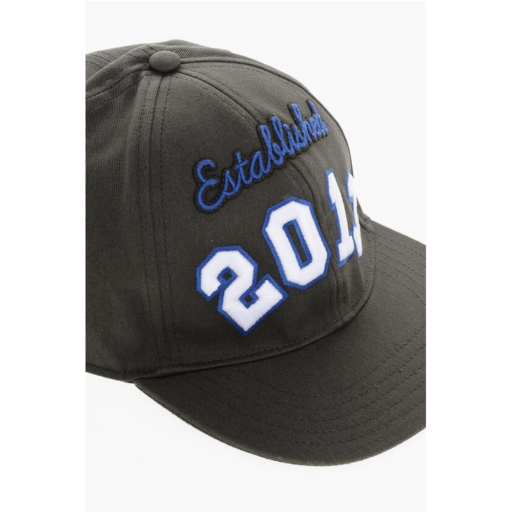 Embroidered Cotton Twill Cap