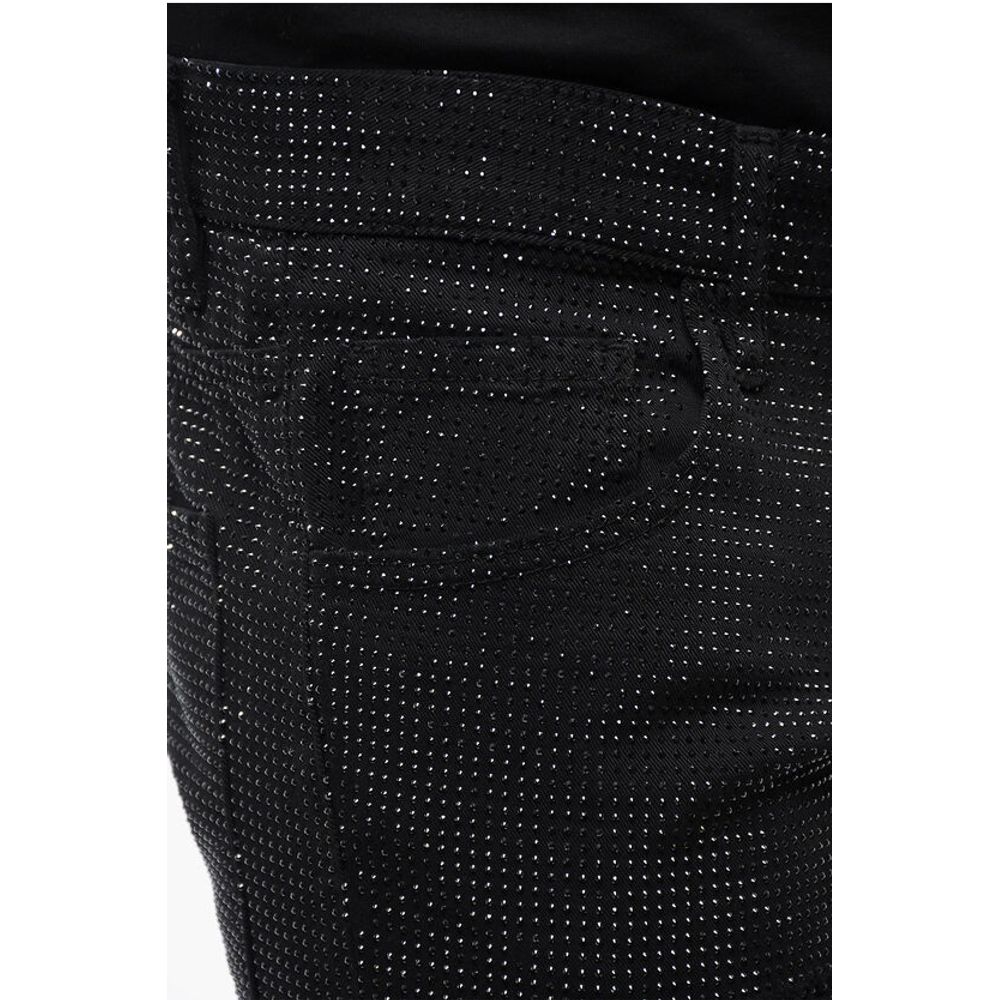 All-over Rhinestoned Denims