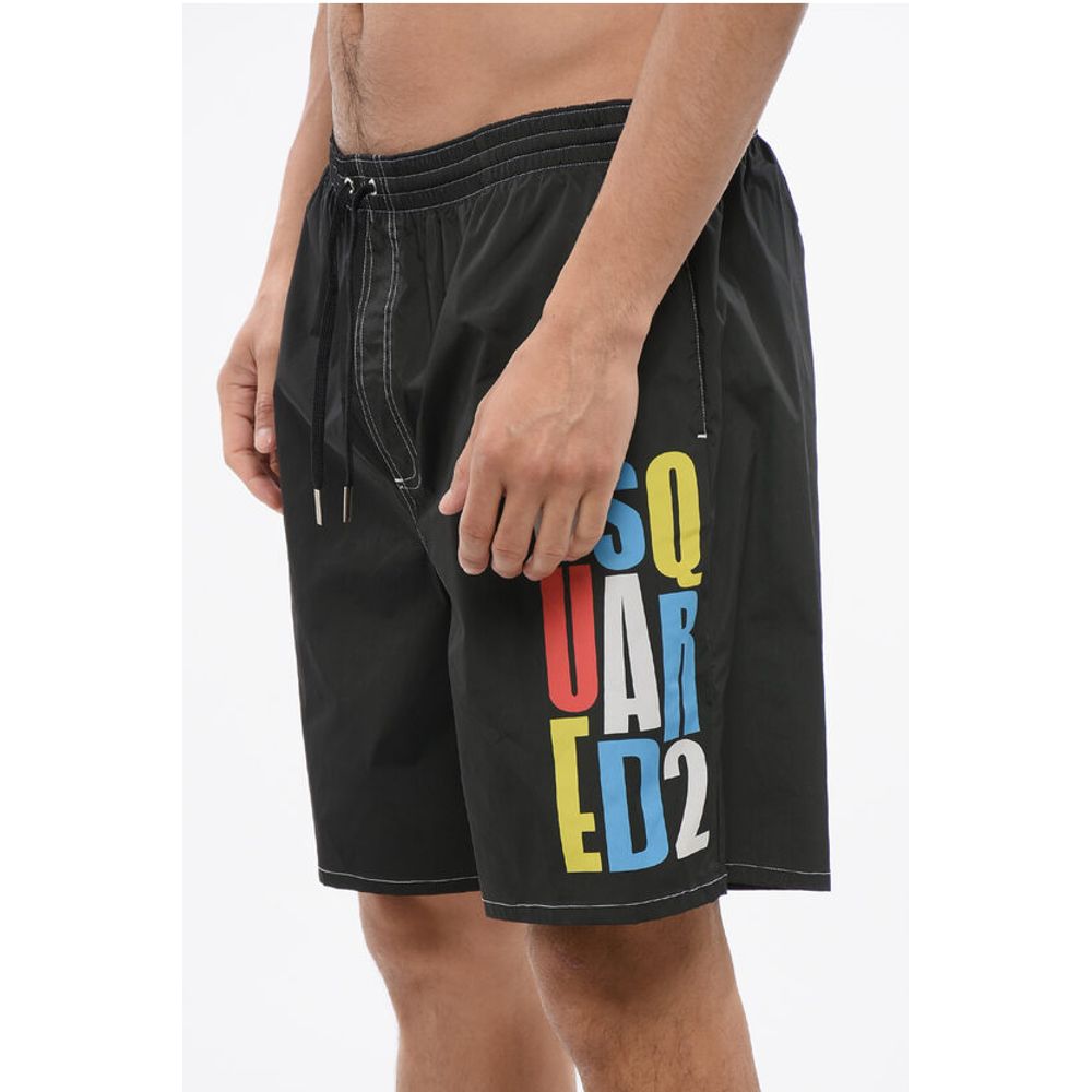 Swimshorts with Multicolored Print