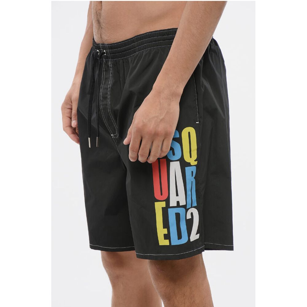 Swimshorts with Multicolored Print