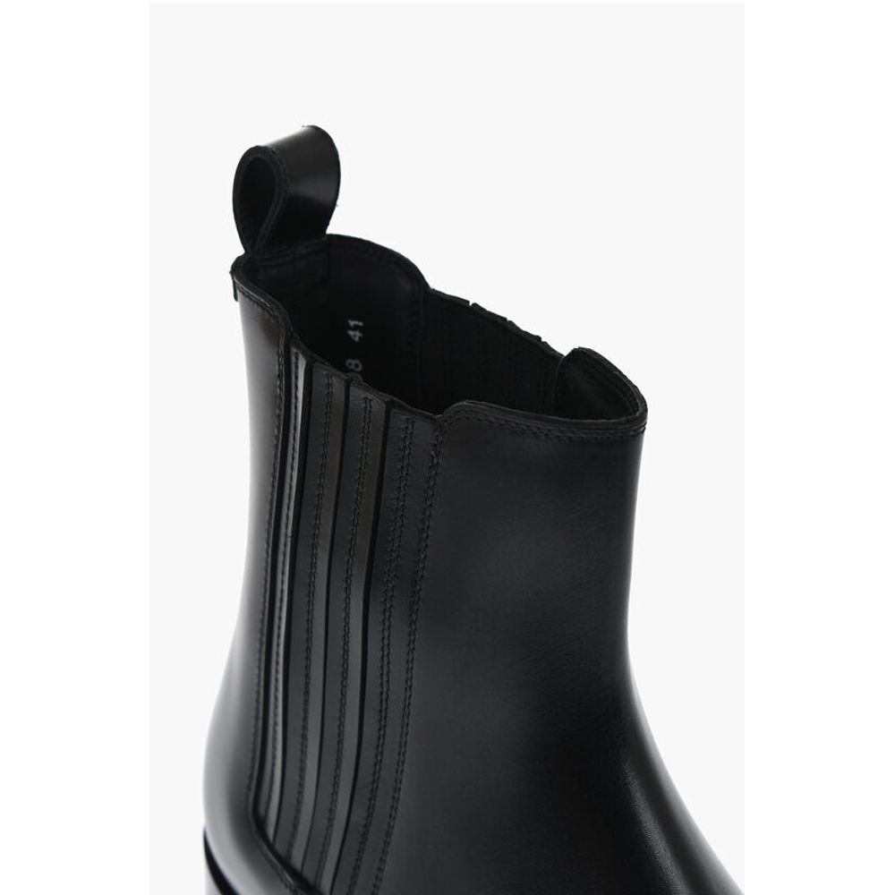 Cuir Sole GIBSON Chelsea Booties