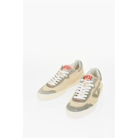 Suede and Fabric S-LEROJI Low Top Sneakers