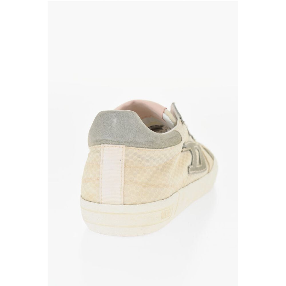 Suede and Fabric S-LEROJI Low Top Sneakers