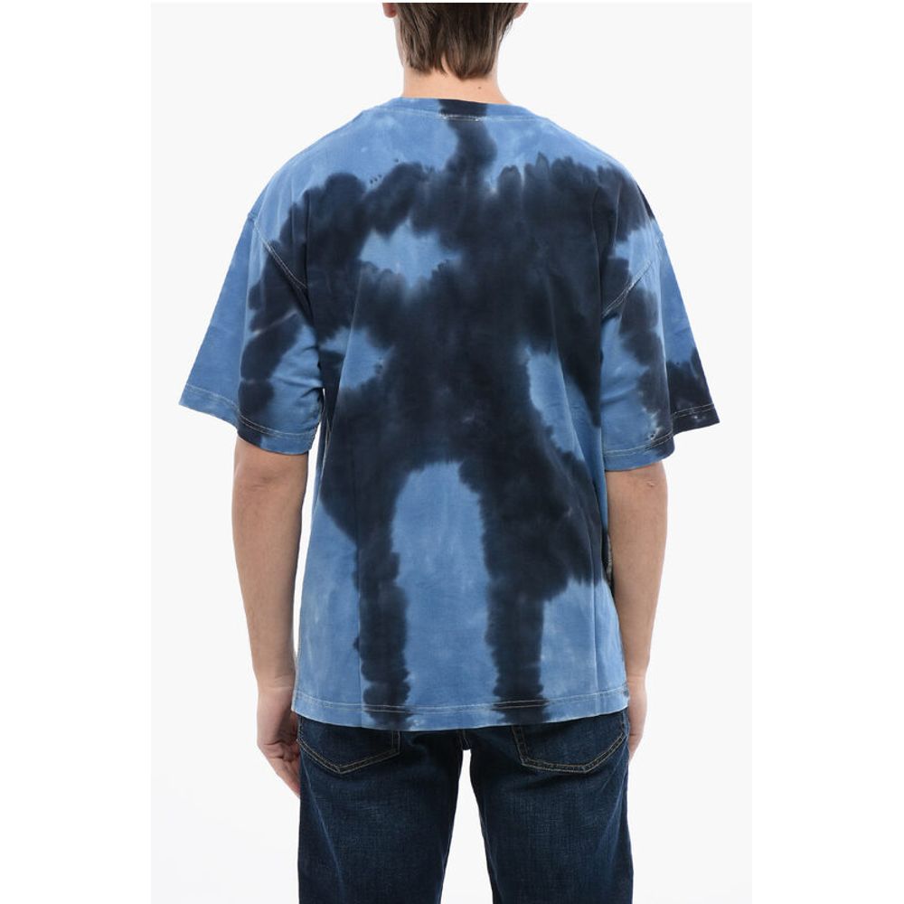 RED TAG Acid Wash Effect T-BOXT-N15 Crew-neck T-shirt