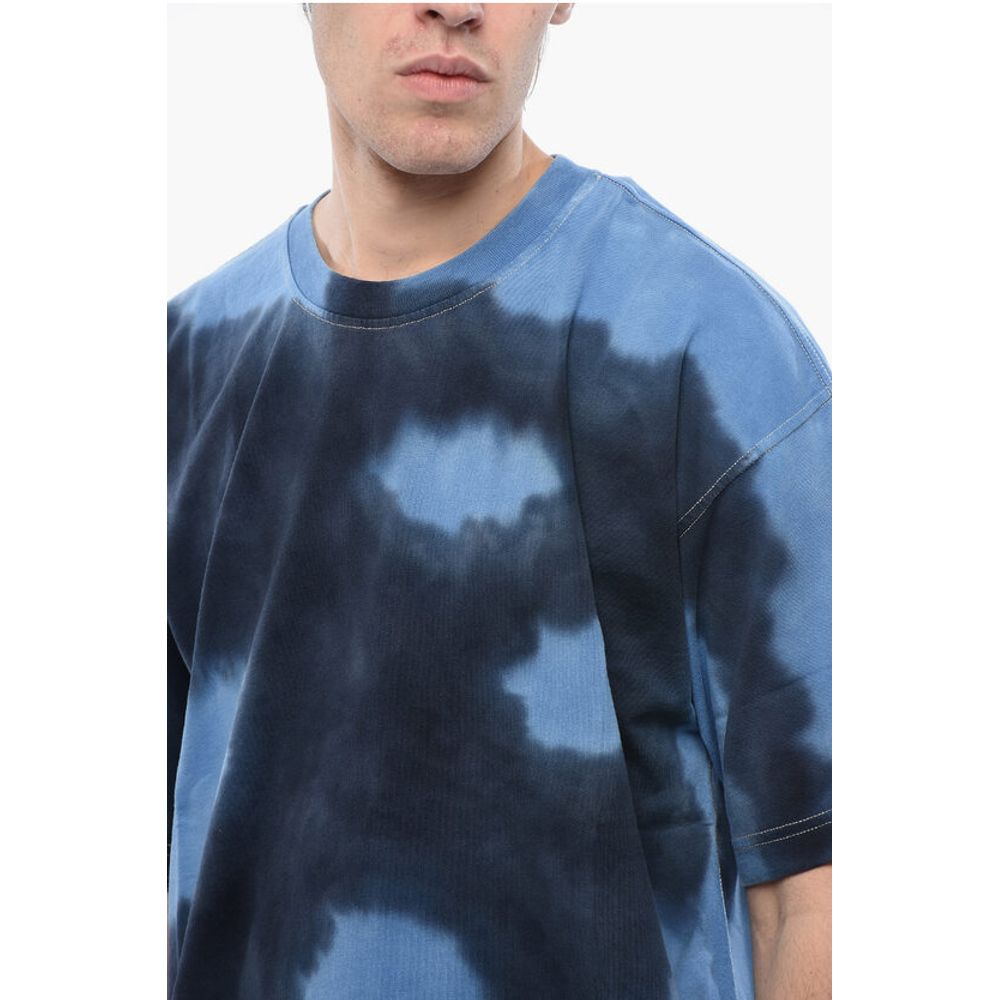RED TAG Acid Wash Effect T-BOXT-N15 Crew-neck T-shirt