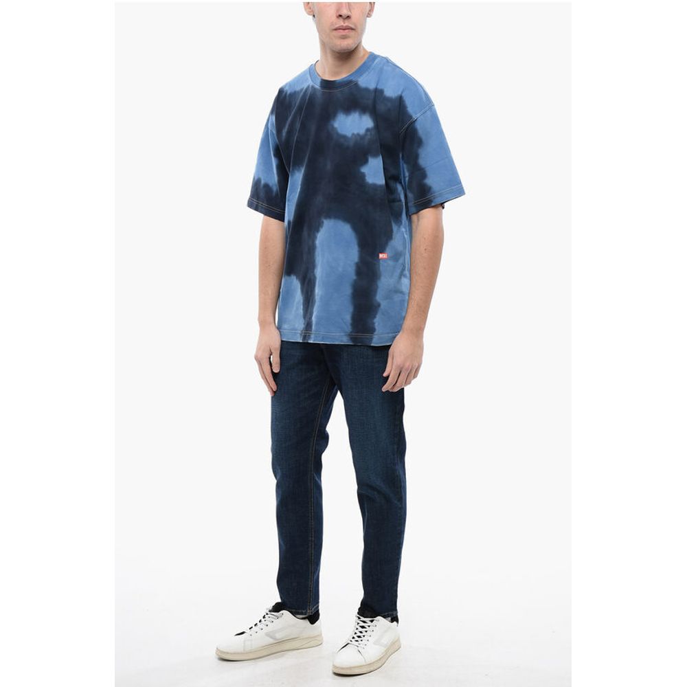 RED TAG Acid Wash Effect T-BOXT-N15 Crew-neck T-shirt