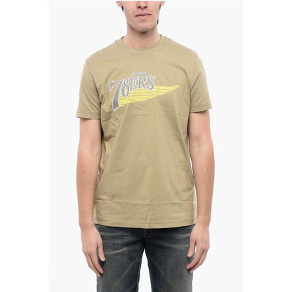 RED TAD Cotton T-DIEGOR-K75 Crew-neck T-shirt with Contrast