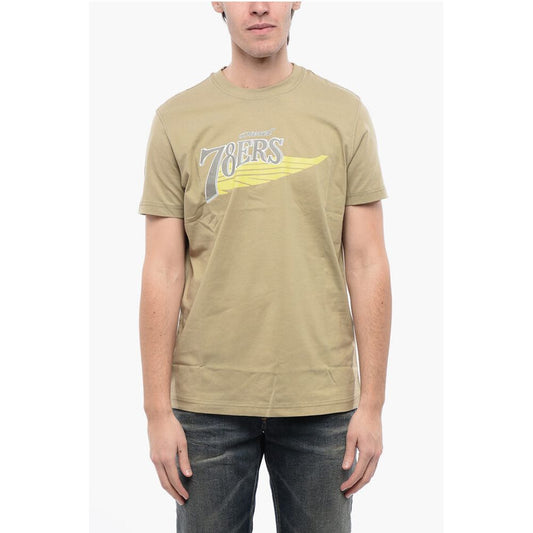 RED TAD Cotton T-DIEGOR-K75 Crew-neck T-shirt with Contrast
