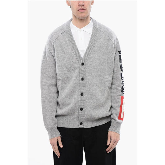 RED TAG V-Neck Wool K-SARRI Cardigan