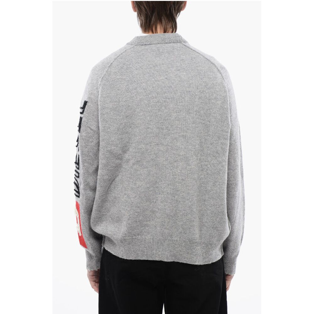 RED TAG V-Neck Wool K-SARRI Cardigan