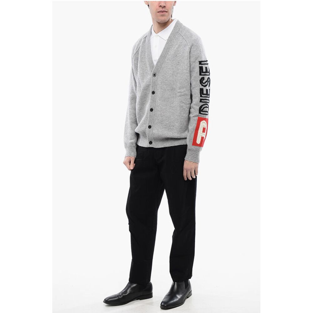 RED TAG V-Neck Wool K-SARRI Cardigan