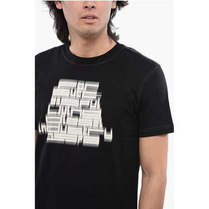 RED TAG Organic Cotton T-DIEGOR-N1 Crew-neck T-Shirt with Fa