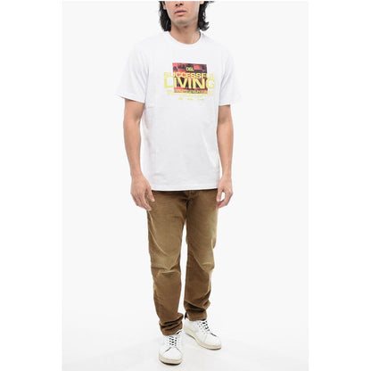RED TAG Relaxed Fit T-JUST-N5 Crew-neck T-Shirt with Graphic