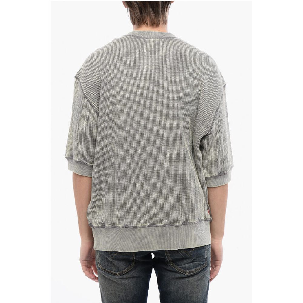 RED TAG Short Sleeves Acid Wash Effect S-COOLWAFY-N1 Crew-Ne