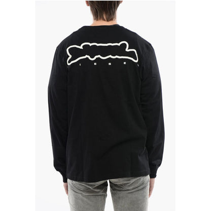 RED TAG Long Sleeves Cotton T-JUST-LS-D Crew-neck T-shirt
