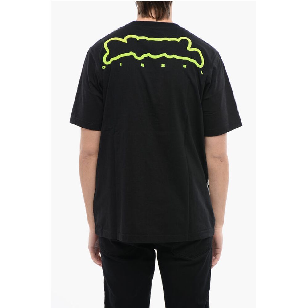 RED TAG Wrinkled Effect T-JUST-N3 Crew-neck T-shirt