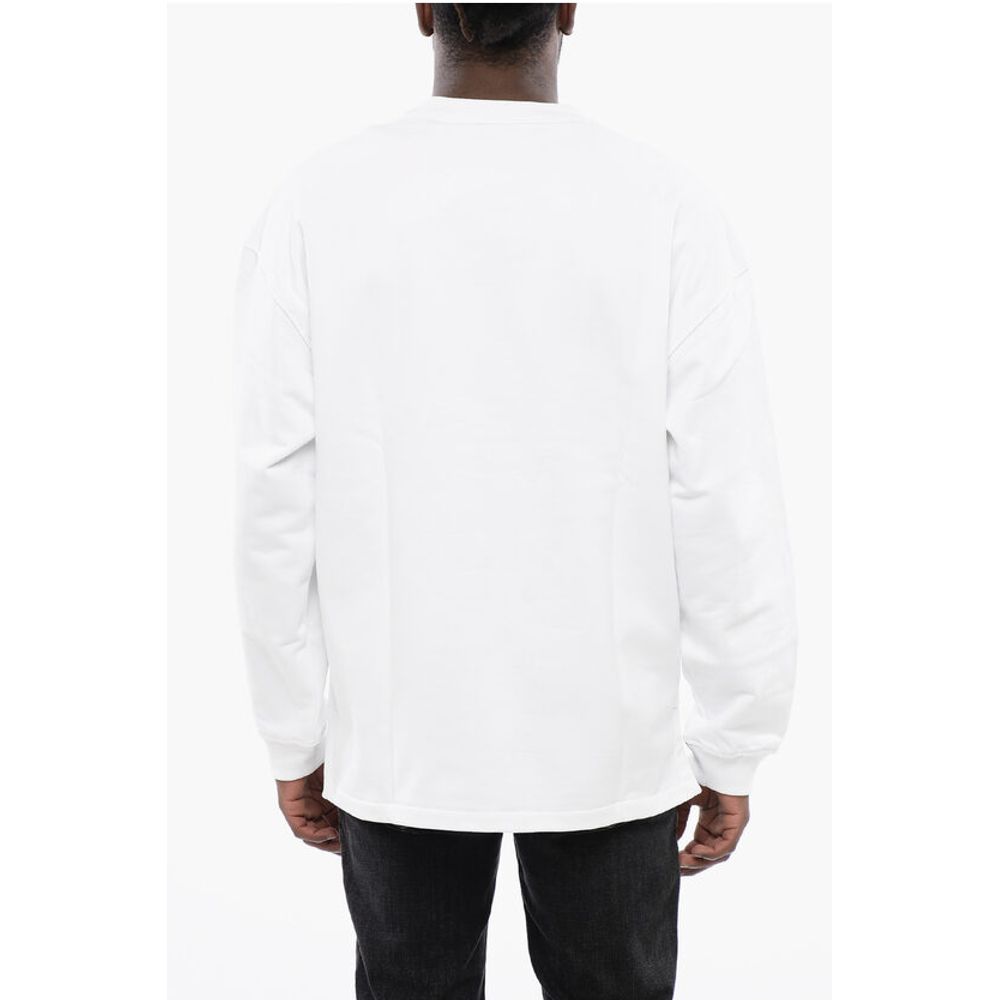 Brushed Cotton S-BAXT-N1 Crew-neck Sweatshirt