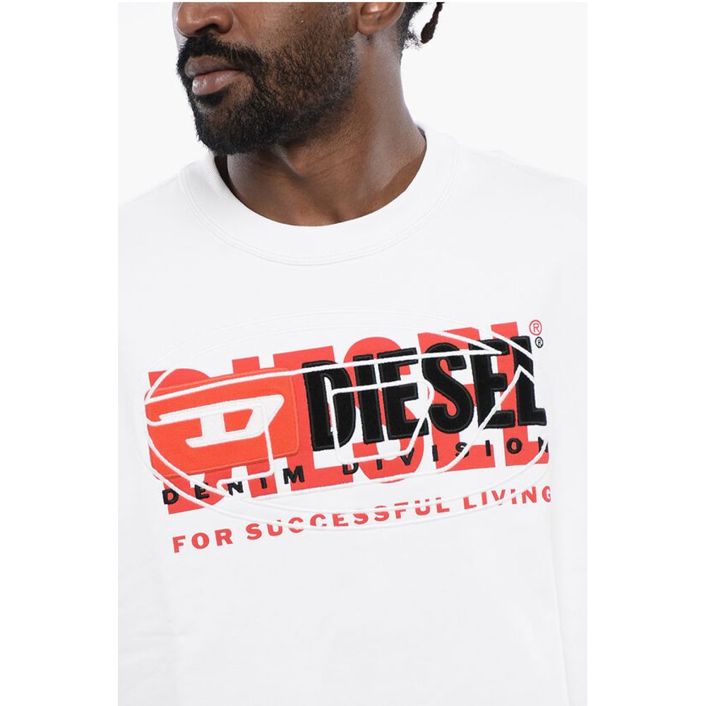 Brushed Cotton S-BAXT-N1 Crew-neck Sweatshirt