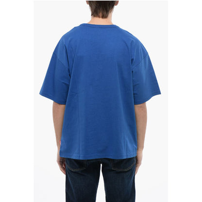 RED TAG Cotton T-BOXT-BACK Crew-neck T-shirt with Embossed P