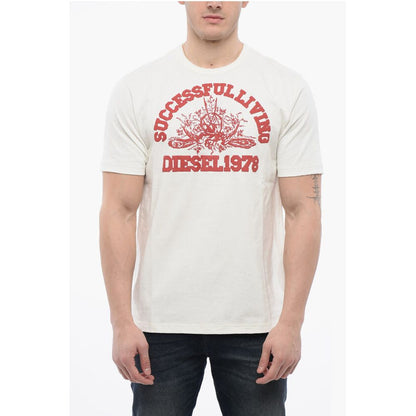 JUSTIN T-shirt with Logo Print