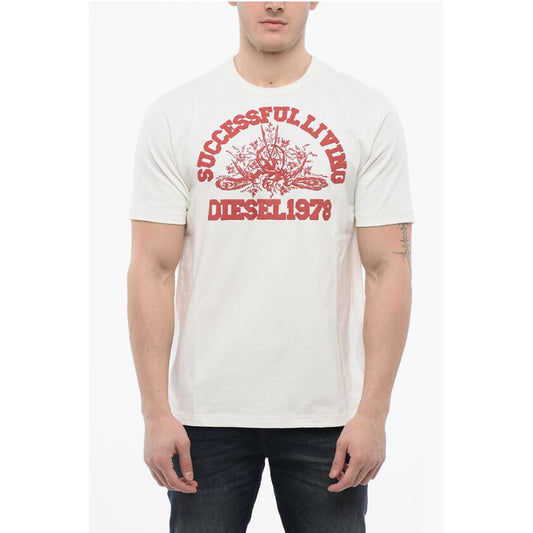JUSTIN T-shirt with Logo Print