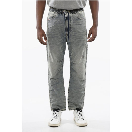 Solid Color 2040 D-AMAGE Jogg Jeans with Drawstring Waist 18