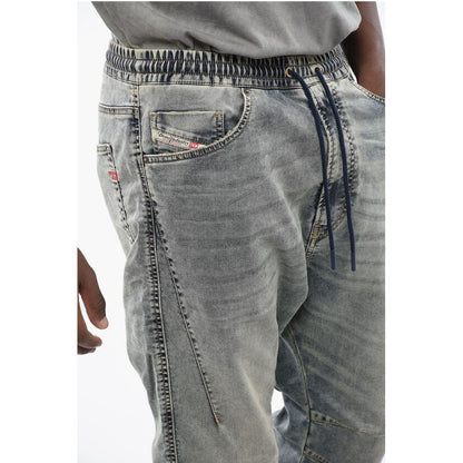 Solid Color 2040 D-AMAGE Jogg Jeans with Drawstring Waist 18