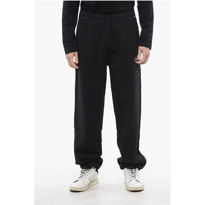 RED TAG Embroidered P-MARKY-POCK Casual Pants with Drawstrin
