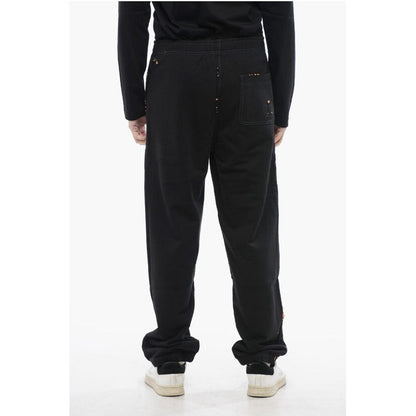 RED TAG Embroidered P-MARKY-POCK Casual Pants with Drawstrin