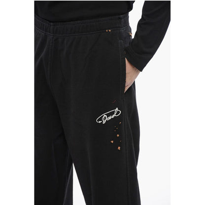 RED TAG Embroidered P-MARKY-POCK Casual Pants with Drawstrin