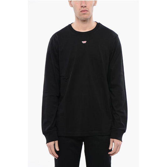 RED TAG Long Sleeves Cotton T-JUST-LS-D Crew-neck T-shirt