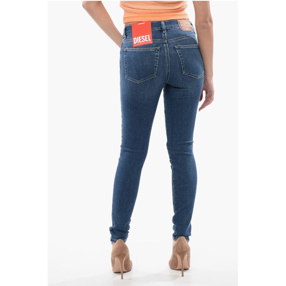 Mid Waist 2017 SLANDY Super Skinny Fit Jeans 12cm L32