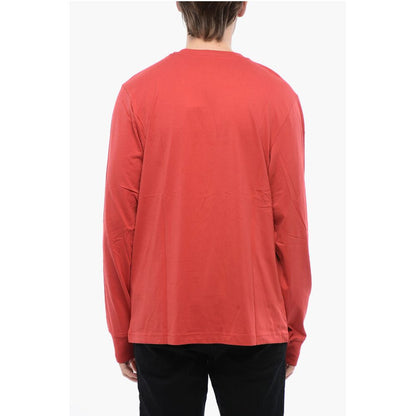 RED TAG Long Sleeved T-JUST-LS-DIV Crew-neck T-Shirt