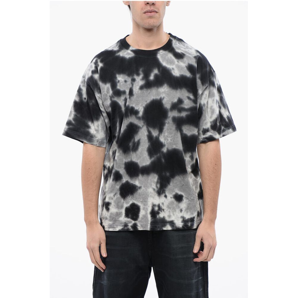 RED TAG Acid Wash Effect T-BOXT-N15 Crew-neck T-shirt